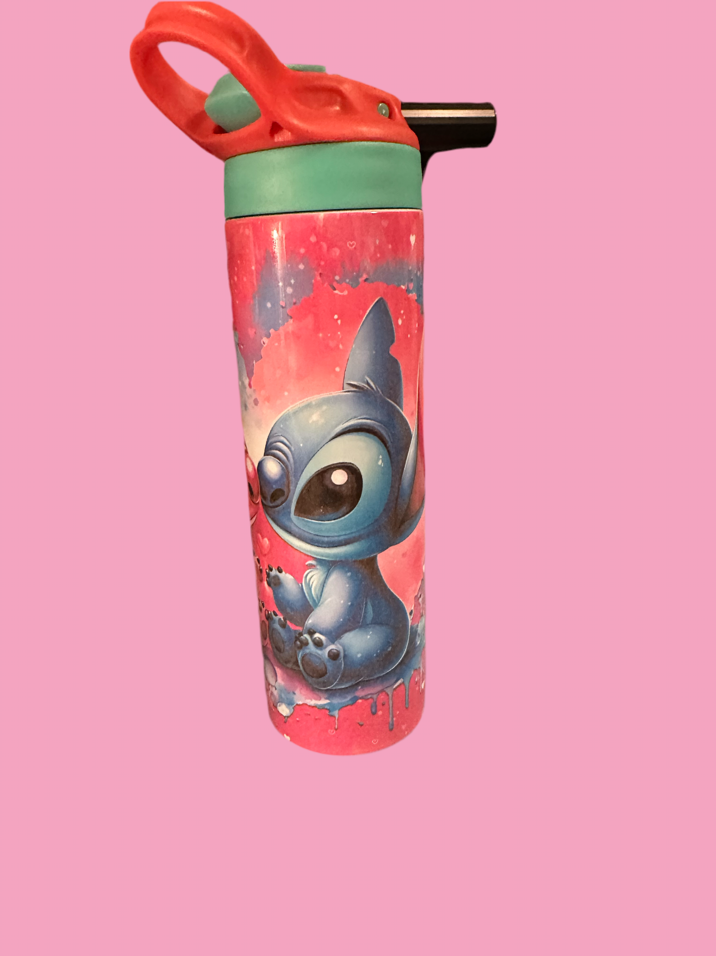 Stitch love bug drink bottle