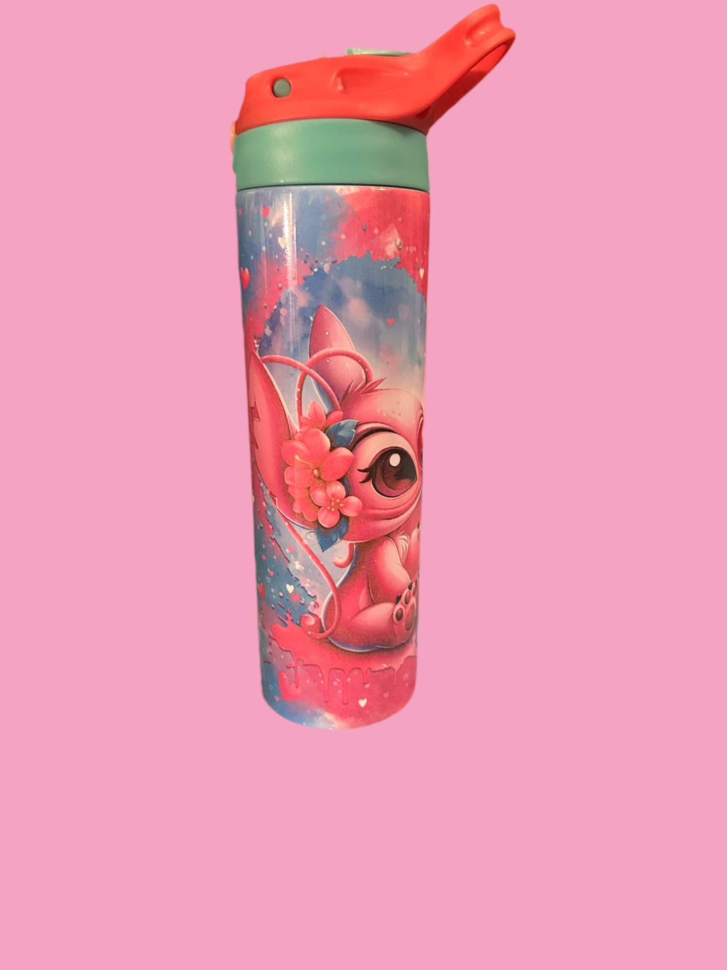 Stitch love bug drink bottle